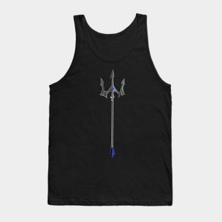 Pitchfork Design Tank Top